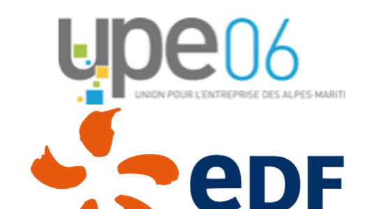 Partenariat 2017 entre l'UPE06 et EDF, le courant est bien passé !