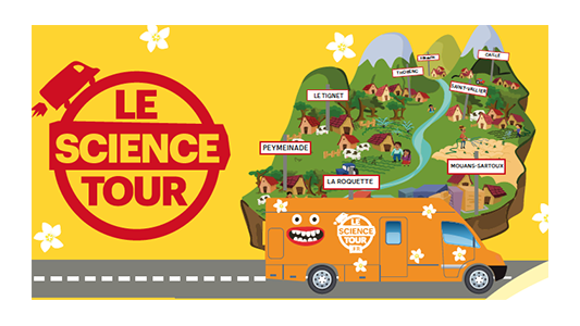 Le Science Tour Parfum en Pays de Grasse du 15 au 26 avril !