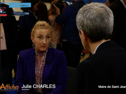 Salon des maires A-M 2022 - Interview de Julie Charles