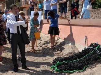 L'Agglo Cannes Lérins poursuit le déploiement des filets de récupération des déchets des eaux pluviales à Théoule-sur-Mer