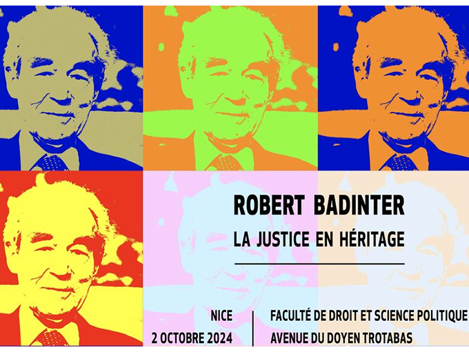 Colloque "Robert Badinter