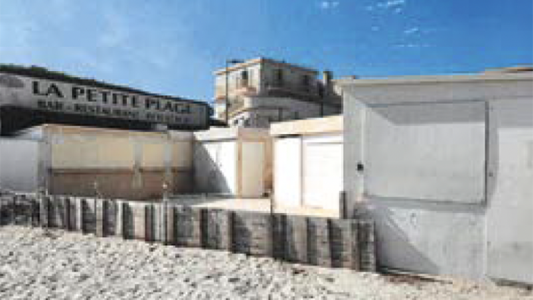 Une parcelle de plage de sable fin à Antibes à acquérir aux enchères 