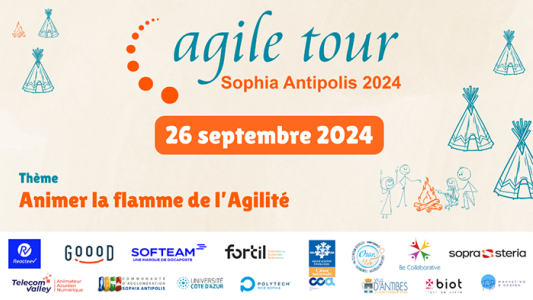 Agile Tour Sophia 2024 : venez explorer les méthodologies agiles adaptées à votre entreprise 