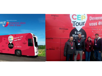 Bilan du Fongecif Paca Cép Tour : un bus qui fait avancer l'évolution professionnelle !