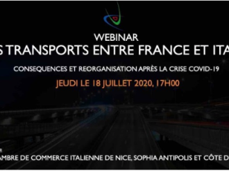 Web Conférence CCI Italienne : Les transports entre France et Italie
