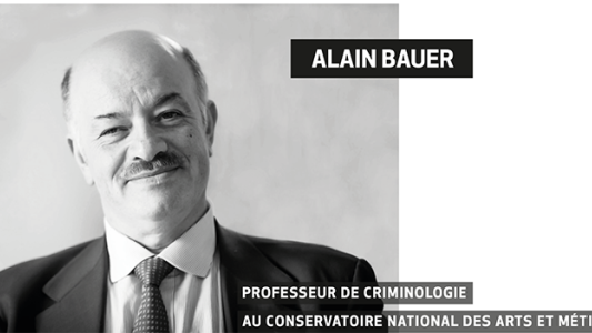 Alain Bauer à la Fac de droit pour une conférence autour de son livre « Tu ne tueras point » 