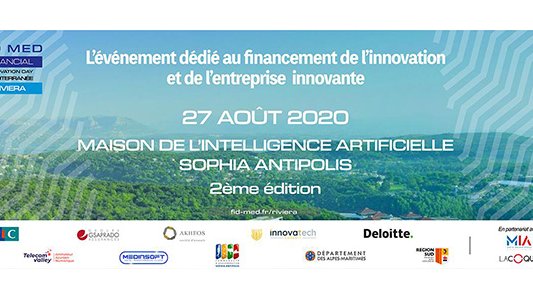 Le 27 août 2020, 2ème édition du Financial Innovation Day Méditerranée à la MIA Sophia