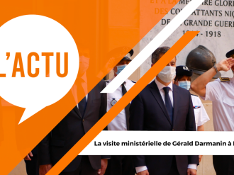 La visite ministérielle de Gérald Darmanin à Nice