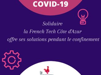 Le chiffre du jour : 24 entreprises innovantes de la French Tech Côte d'Azur proposent des solutions Covid19