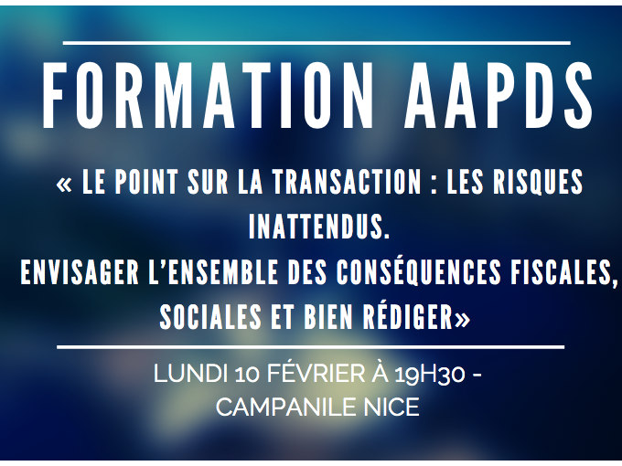 Prochaine formation (…)