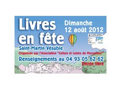 Saint-Martin-Vésubie : LIVRES EN FÊTE 