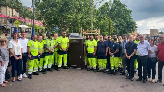 La start-up grassoise KYF Production mise sur les corbeilles solaires et la gestion durable de l'eau pour les villes