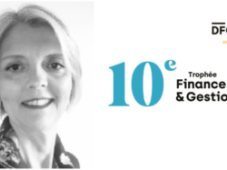 DFCG : le 10ème trophée remis à Carole Davis Vimont (oticon)