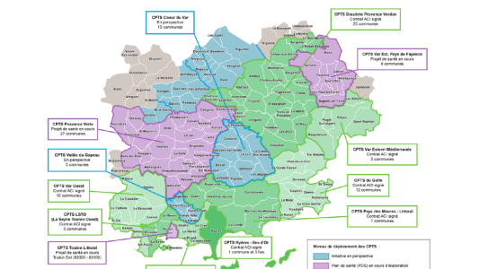 Dans le Var, les CPTS, acteurs de la santé des territoires 