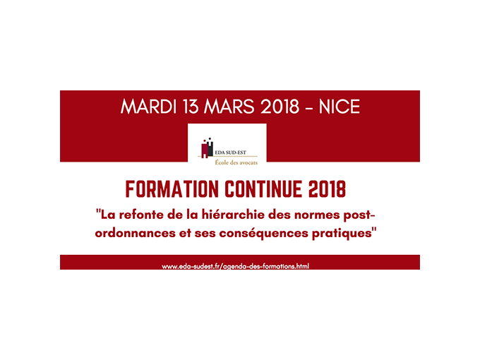 Formation EDA Sud Est (…)