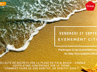 Stratège, entreprise citoyenne, organise un nettoyage de plages à Cannes le 21 septembre !