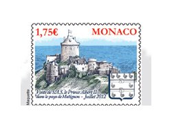 Office des Emissions de Timbres-Poste de la Principauté de Monaco : mise en vente du timbre ANCIEN FIEF DES GRIMALDI - MATIGNON