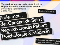 Événement Grand Public : « Parle-moi… des Cancers du Sein » le 22 mars à Nice