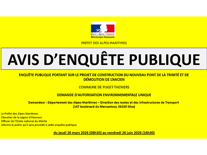 Puget-Théniers : une (…)