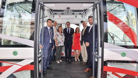 Embarquez tout l'été à bord de la navette électrique autonome monégasque !