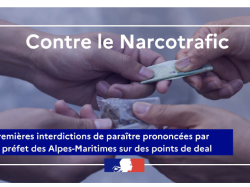 Lutte contre le narcotrafic : premières « interdictions de paraître » dans les Alpes-Maritimes