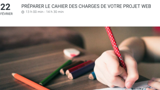 #classroom CEEI : Réussir son cahier des charges de site web