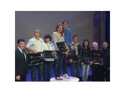 Les champions Niçois à la fête