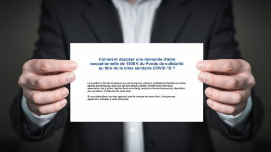 Un guide "pas à pas" pour déposer sa demande d'aide de 1500 € du Fonds de solidarité