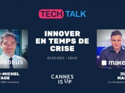 Nouveau format "Tech Talks" de Cannes is Up : lancement le 2 février !