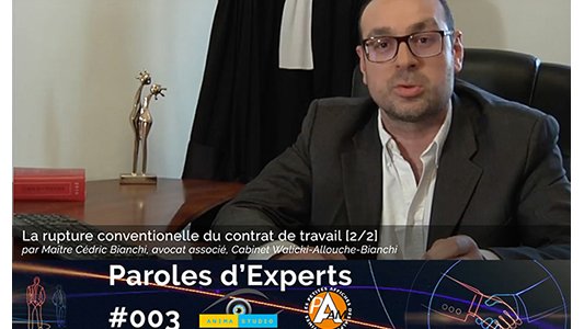 ? Parole d'Experts #3 : Rupture conventionnelle du contrat [2/2] - Me Cédric Bianchi 