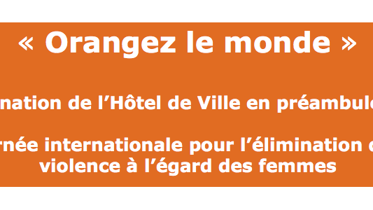 Nice la belle bleue se met au orange !