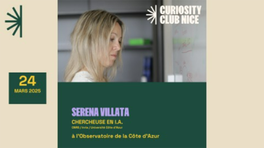 Soirée Curiosity Club de Nice le 24 mars : l'IA au féminin à l'Observatoire de la Côte d'Azur