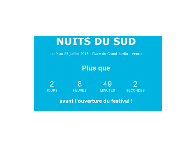 #NDS2015 J - 2 avant (…)