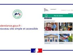 Le site planderelance est opérationnel