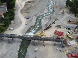 La traversée de la Vésubie possible à Roquebillière dès le 15 août