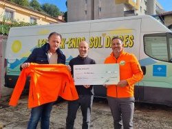 Tempête Alex : Le Café du Cycliste remet 10 000€ aux Week Ends Solidaires