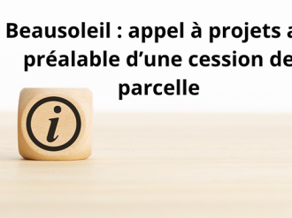 Beausoleil : appel à projets au préalable d'une cession de parcelle 