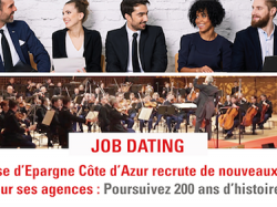 La Caisse d'Epargne Côte d'Azur recrute de nouveaux talents