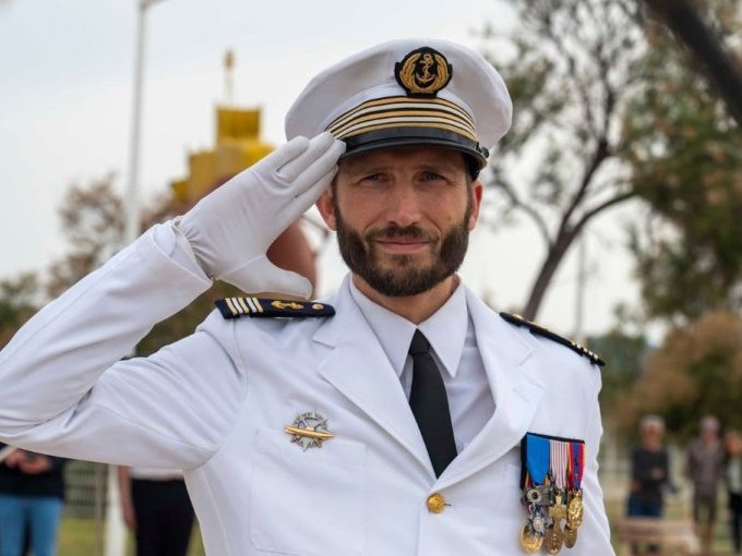 Le capitaine de frégate