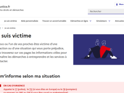 Le ministère de la Justice lance un site d'informations pour mieux accompagner les victimes