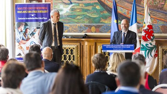 La Métropole Nice Côte d'Azur a lancé aujourd'hui sa Plateforme de Médiation des Entreprises 