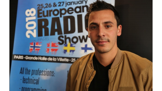 Sébastien Serrano d'Azur TV, 2ème du concours des Jeunes Talents de la Télé 2018 