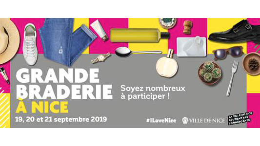 Artisans, commerçants : Dès à présent, préparez la 2ème édition de la Grande Braderie de Nice