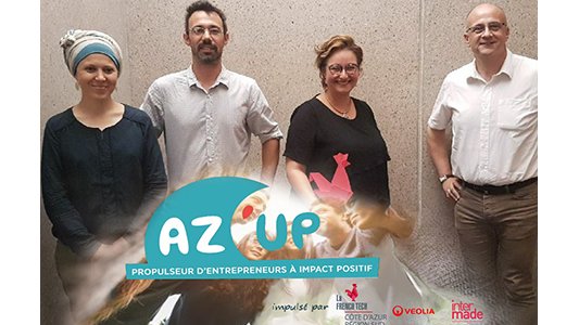 L'incubateur AZ'UP propulsé par la French Tech Côte d'Azur, Veolia et Inter-made, lance un appel à candidatures