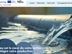 "Goutte à Goutte" : nouveau site transfrontalier pour aider les entreprises à économiser l'eau