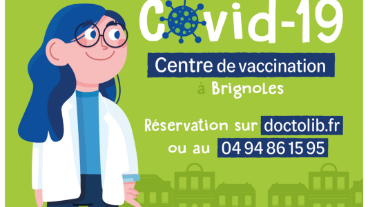 A Brignoles, un centre de vaccination ouvert à toutes les communes de l'agglomération