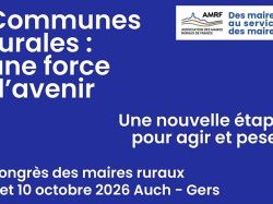 Les maires ruraux de France ont rendez-vous à Auch les 9 et 10 octobre