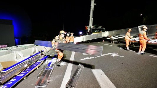 Echangeur de l'A50, les travaux dans la dernière phase