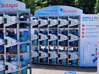 À Grasse, un distributeur automatique de bouteilles de gaz accessible 24 heures sur 24