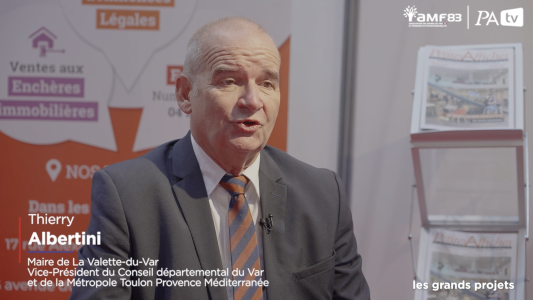 Salon des Maires du Var : Entretien avec Thierry Albertini Maire de La Valette du Var